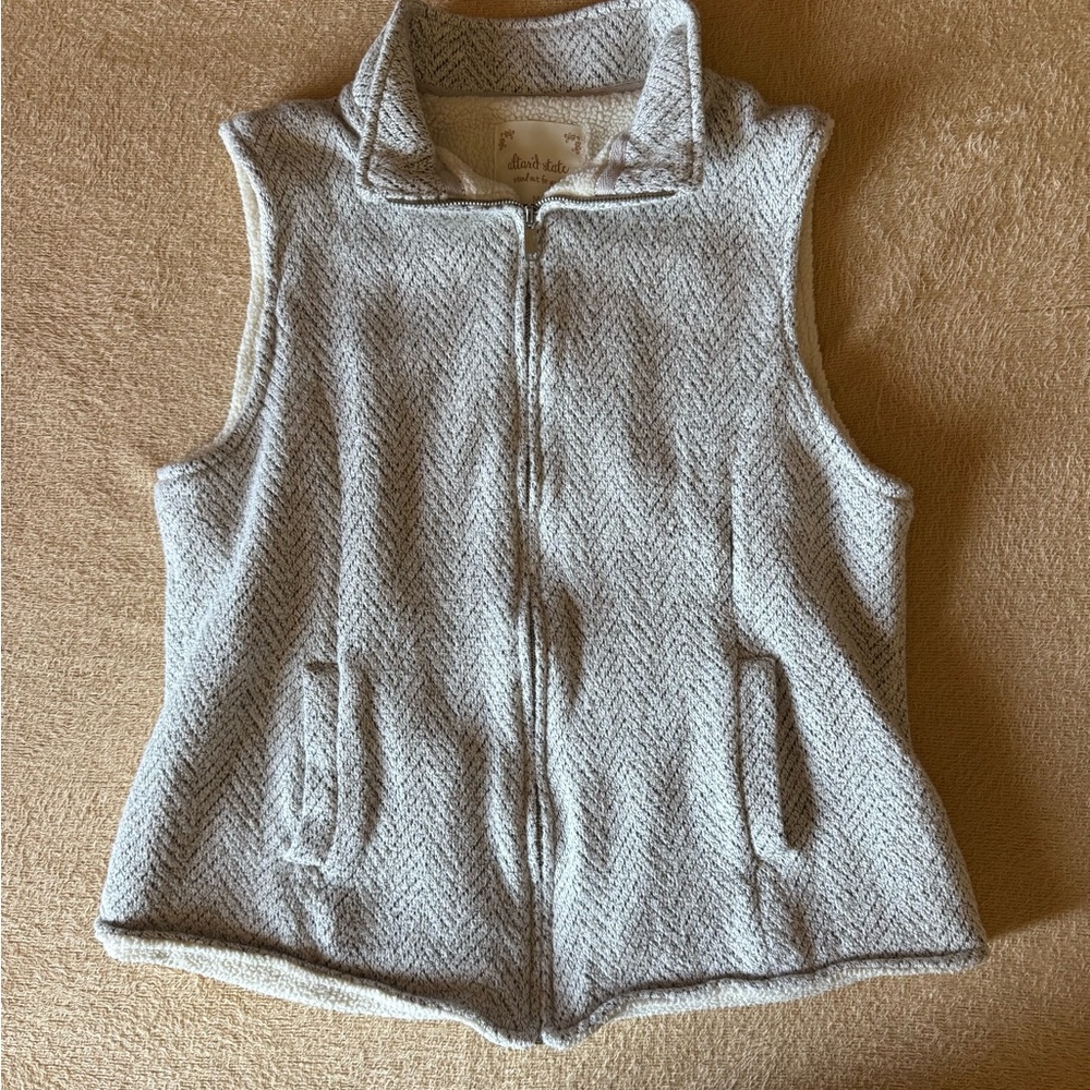 Altar'd State Cream Sherpa Vest